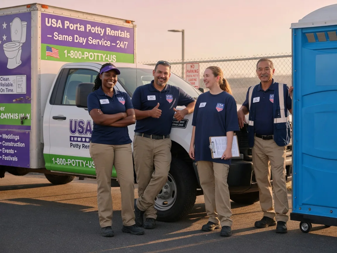 Porta Potty Rental company in Washington, LA